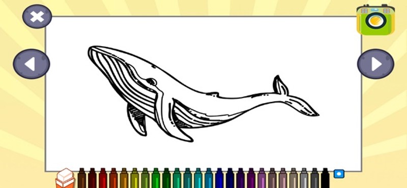 Animal Coloring Book Games App Image