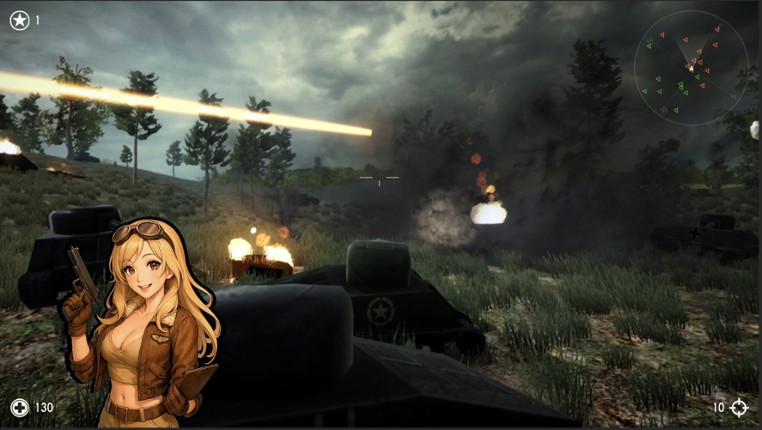 My Waifu Is A Tank Girl! screenshot