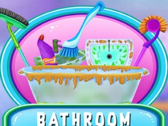 BATHROOM CLEAN AND DECO Game Cover