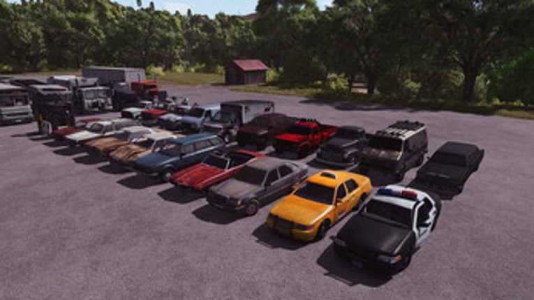 FS25 US Placeable Junkyard Vehicles screenshot