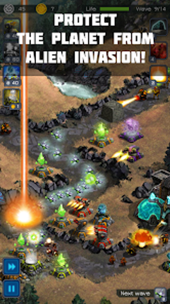 Ancient Planet Tower Defense screenshot