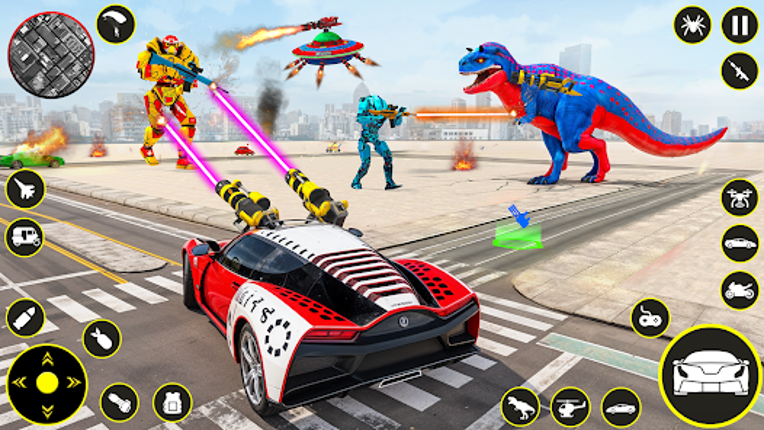 Truck Game - Car Robot Games screenshot