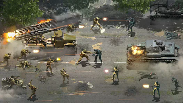 Heroes of War: Idle army game Image