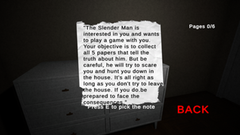 Slender's Playground (BETA) Image