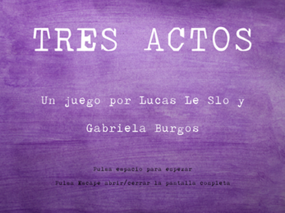 Three Acts Image