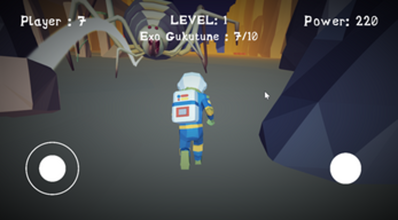 TV Box Space Kid Running Game Image