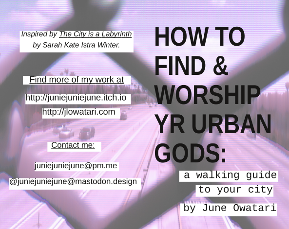 Games like HOW TO FIND & WORSHIP YR URBAN GODS
