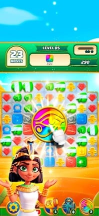 Gods & Gems: Egyptian Match 3 screenshot