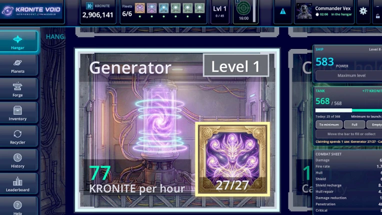 KRONITE VOID screenshot