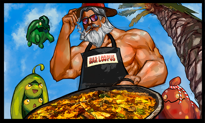 Loopus Loopez: Paella Defender Image