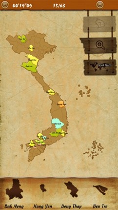 MapPieces: Vietnam - A map puzzle game Image