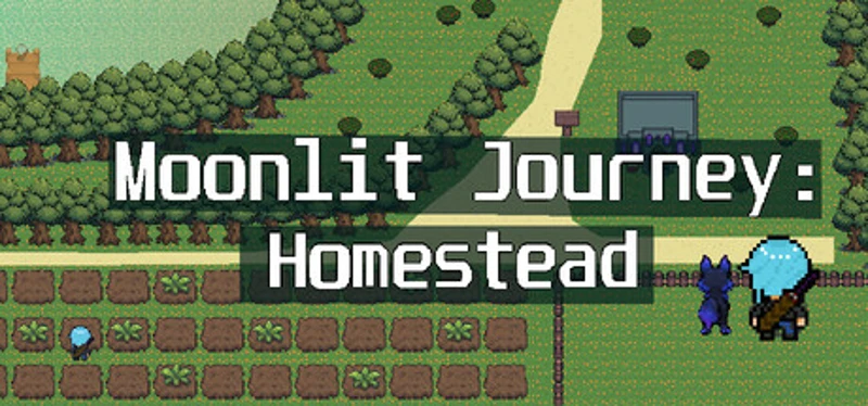Moonlit Journey: Homestead Image