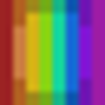 Super Rainbow Square Image