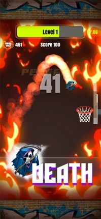 Tap Shots - dunk shot on fire Image