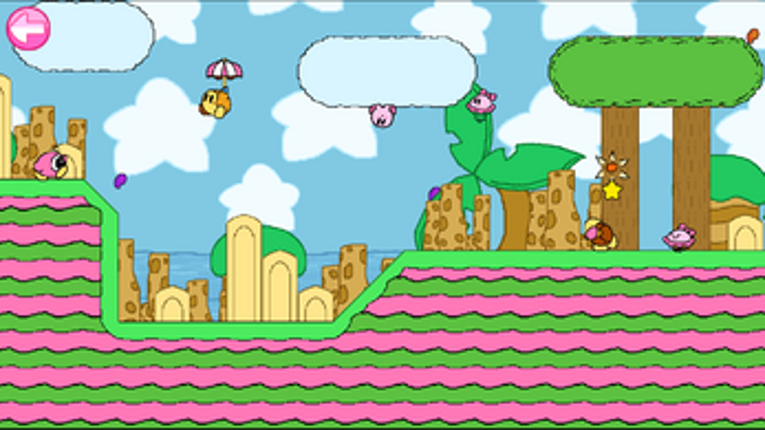 Aim! Kirby's Spring Shot screenshot