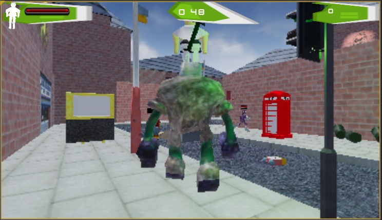 Alien street battle screenshot
