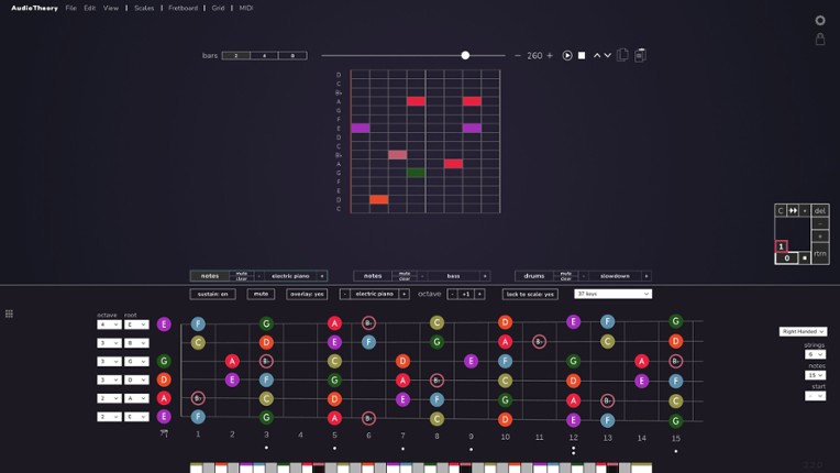 AudioTheory Grids screenshot
