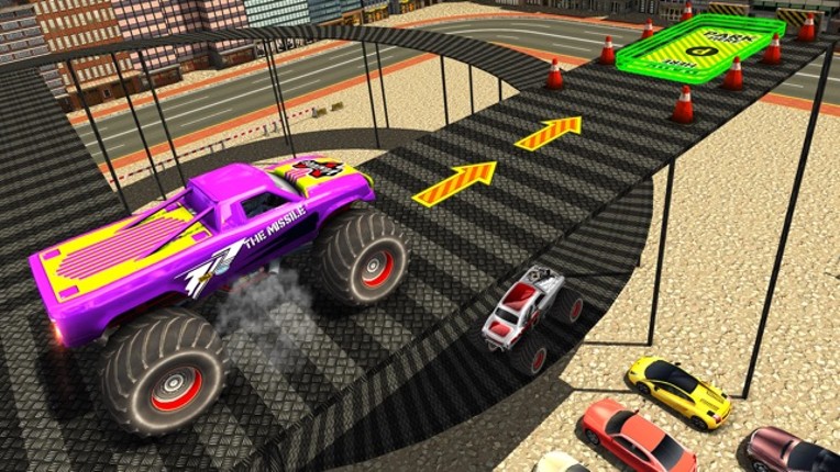 City Climb Monster Truck Hard Parking Simulator 3D Image
