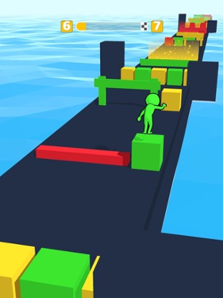 Color Parkour 3D Image