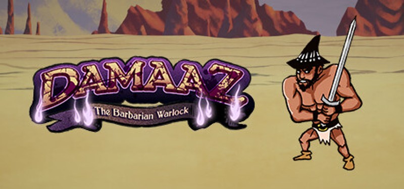 Damaaz the Barbarian Warlock Game Cover