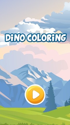 Dinosaur Park Coloring Game Image