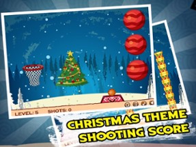 Dunk Shot Christmas:Basketball Image