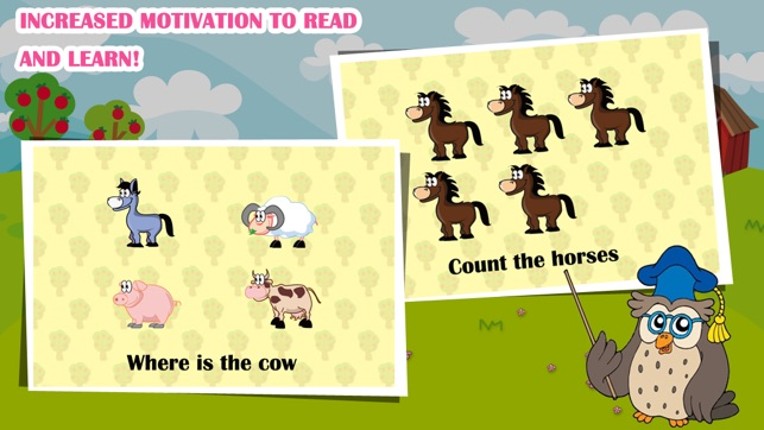 Farm Animals Toddler Preschool FREE - All in 1 Educational Puzzle Games for Kids screenshot