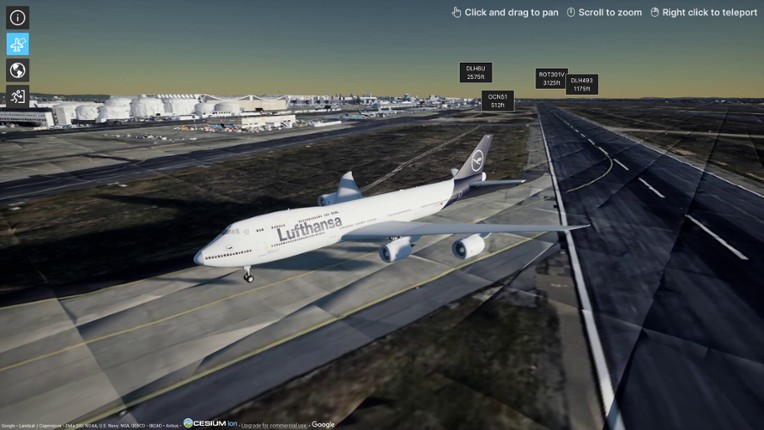 FlightTracker3D screenshot