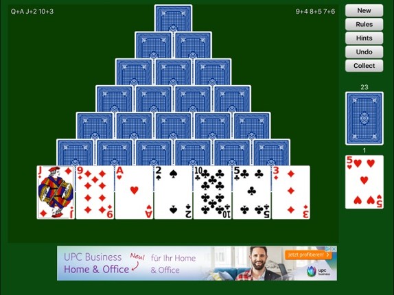 Free Cell Solitaire screenshot