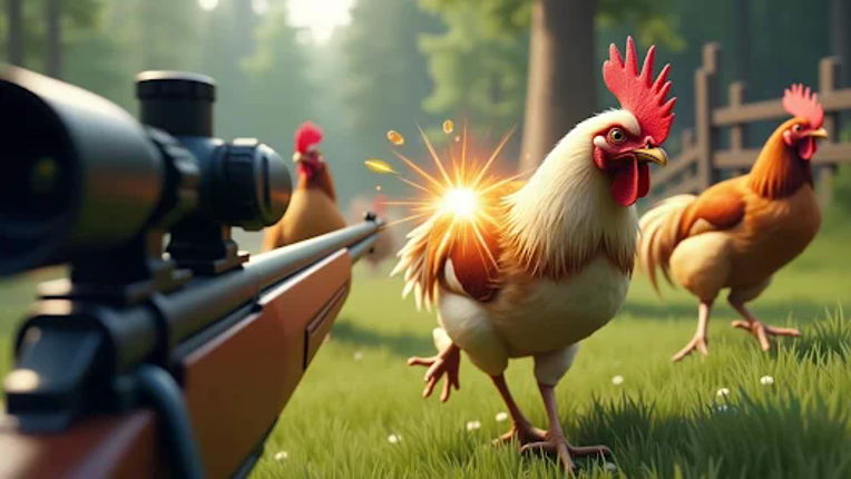 Chicken Gun Attack Shooter Image