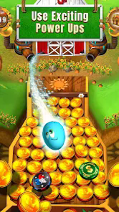 Farm Flowers Coin Party Dozer screenshot