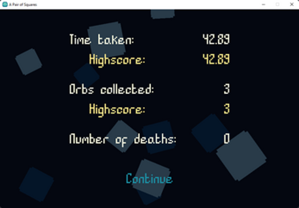 A Pair of Squares screenshot