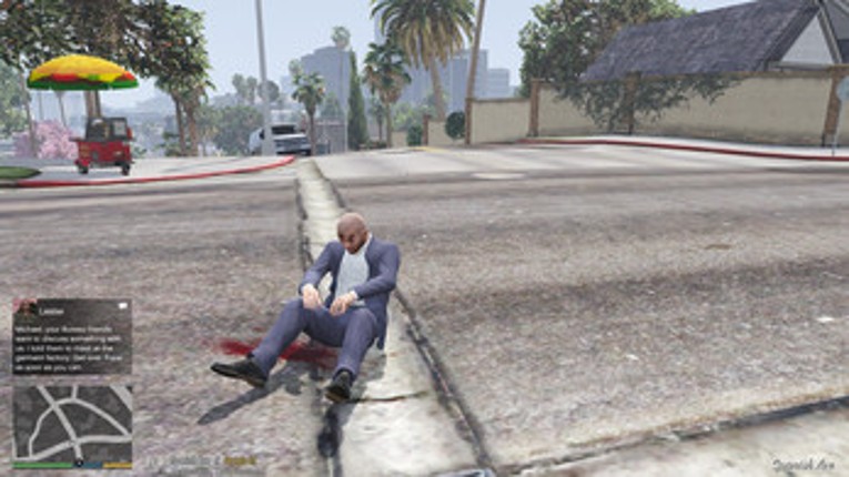 Lester Crest Phone Contact Photo Replacement for GTA V (PC ONLY) screenshot