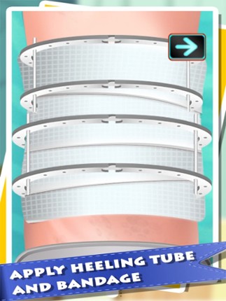 Knee Surgery Simulator - Kids First Aid Helper Game screenshot