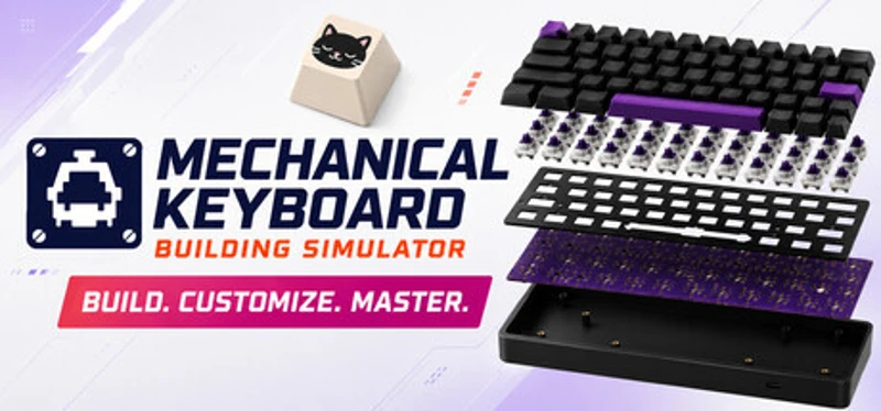 Mechanical Keyboard Building Simulator Image