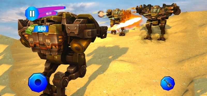 Metal Wars: Robot Fight Action Image
