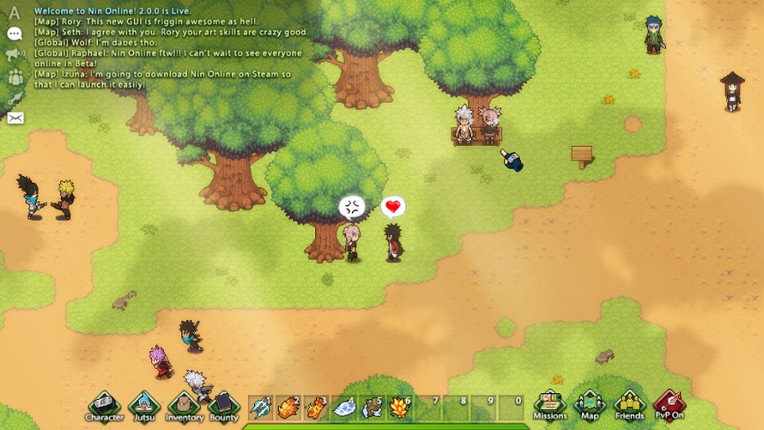 Nin Online screenshot