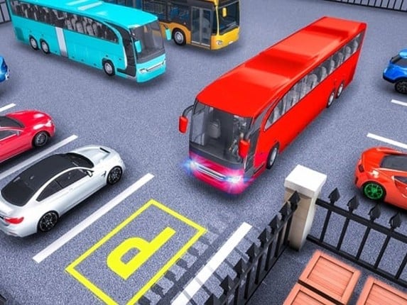 Real Bus Parking Oick and Drop Image