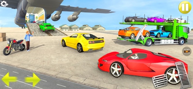 Robot Car Transporter Airplane screenshot