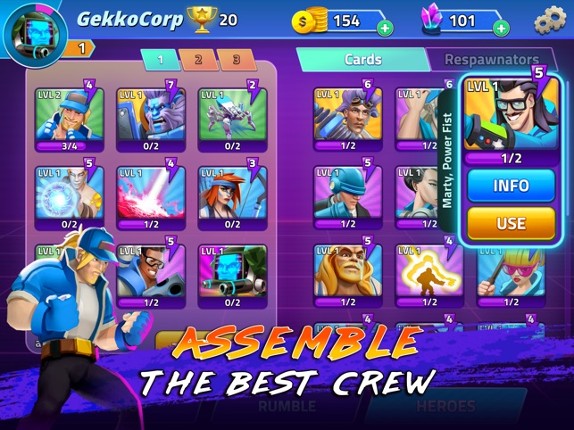 Rumble Heroes™ screenshot