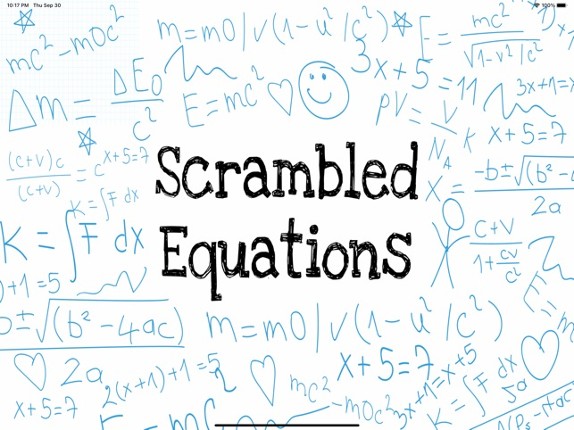 Scrambled Equations Image