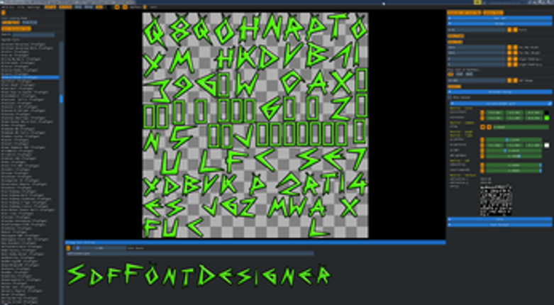 SdfFontDesigner v0.0.2485 Image