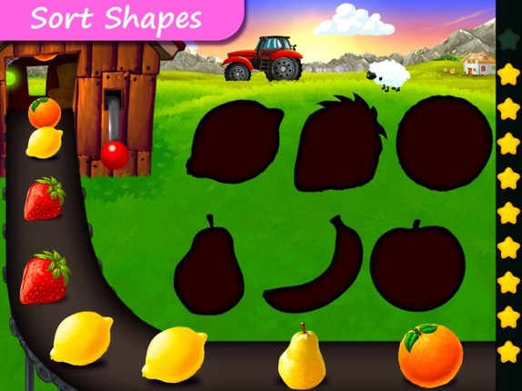 Shapes &amp; Colors Farm Puzzles screenshot