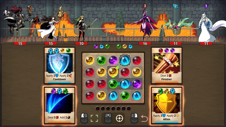 Tower Guild: Puzzle Cards screenshot