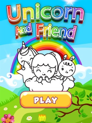 Unicorn And Friend Color Book screenshot