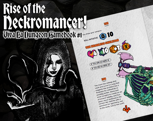 Games like Viva La Dungeon Adventure Gamebook #1: Rise of the Neckromancer
