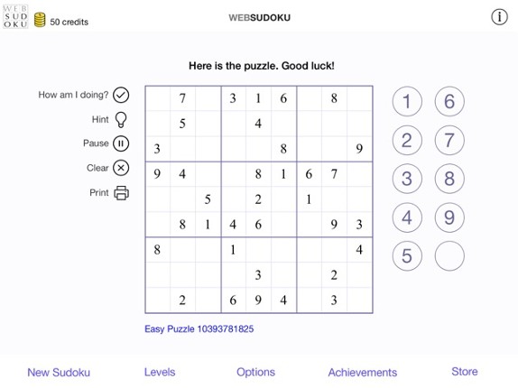 Web Sudoku Image
