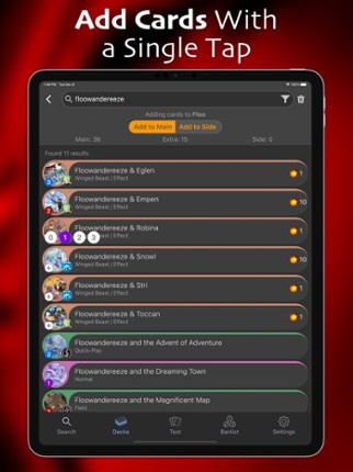 Yugipedia Deck Builder screenshot