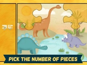 Dinosaur Games for Kids: Puzzles Image