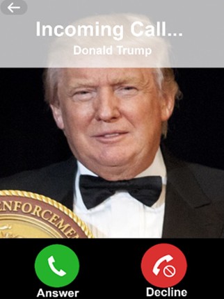 Fake Call From Donald Trump - Prank Your Friends Image